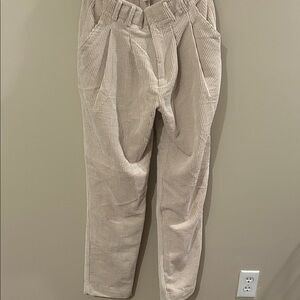 Women’s  Corduroy Pants in Cream